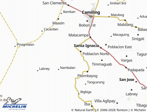 Mappa MICHELIN Caocaoayan - ViaMichelin