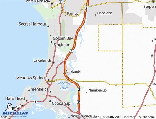Mapa MICHELIN Keralup - ViaMichelin