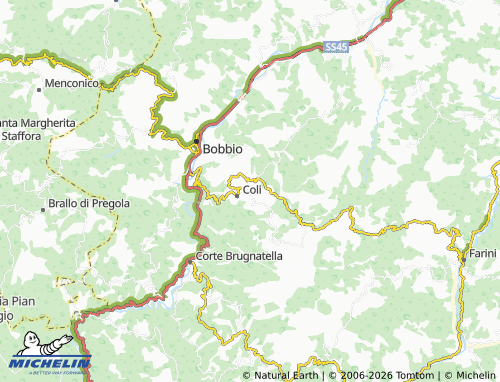 Mappa MICHELIN Poggiolo - ViaMichelin