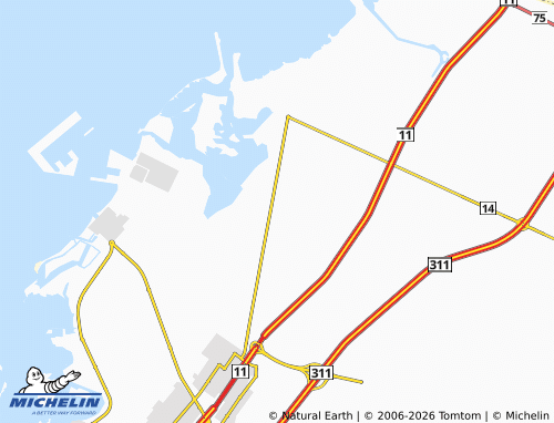 MICHELIN Al Smeeh map - ViaMichelin