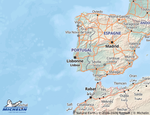 Carte MICHELIN Portugal - ViaMichelin