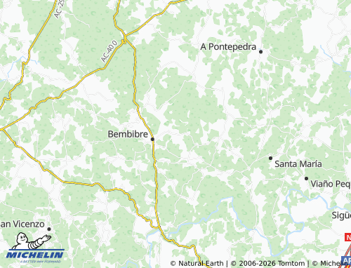MICHELIN A Igrexa map - ViaMichelin