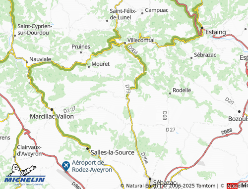 Carte MICHELIN Les Espeyroux - ViaMichelin