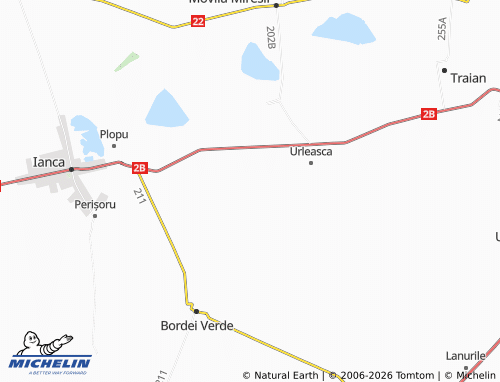 Kaart MICHELIN Căldărușa - ViaMichelin