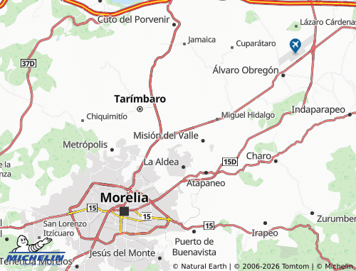 Mappa MICHELIN La Palma - ViaMichelin