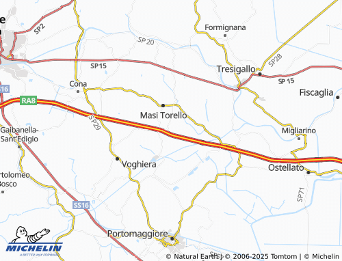 MICHELIN-Landkarte Possessione Parolia - ViaMichelin