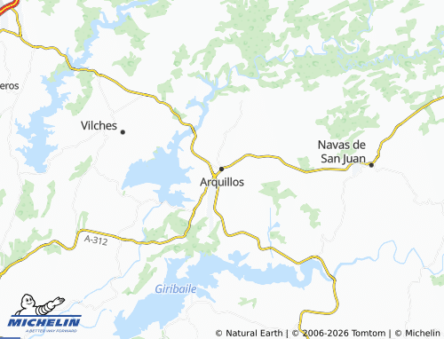 MICHELIN Arquillos map - ViaMichelin