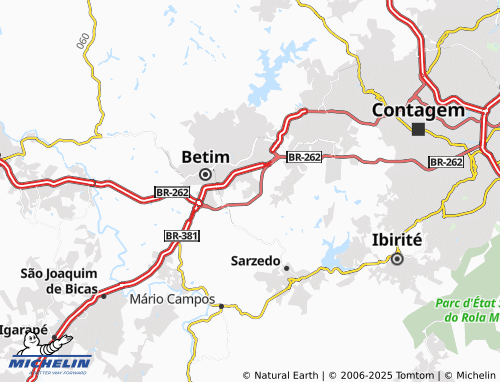 MICHELIN Vila Alpina map - ViaMichelin