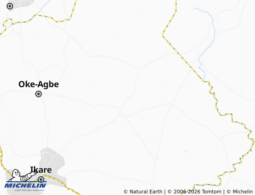 MICHELIN Gedegede map - ViaMichelin