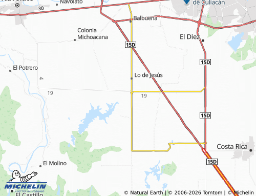 Mappa MICHELIN Víctor Godoy - ViaMichelin
