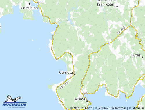 MICHELIN-Landkarte Vilar de Parada - ViaMichelin