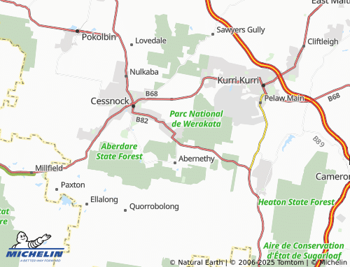 MICHELIN Kearsley map - ViaMichelin