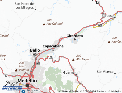 Carte MICHELIN Alvarado - ViaMichelin
