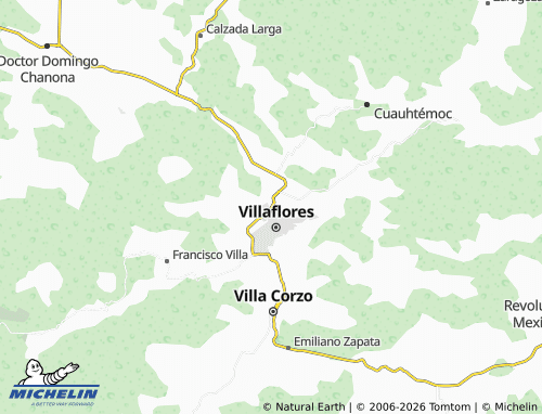 Mappa MICHELIN Popular - ViaMichelin