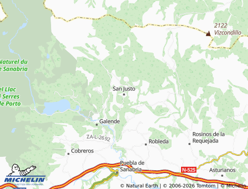 MICHELIN San Justo map - ViaMichelin