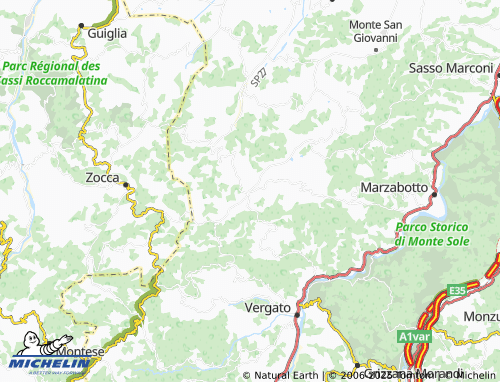 MICHELIN Bortolani map - ViaMichelin