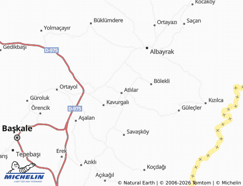 Mappa MICHELIN Atlılar - ViaMichelin