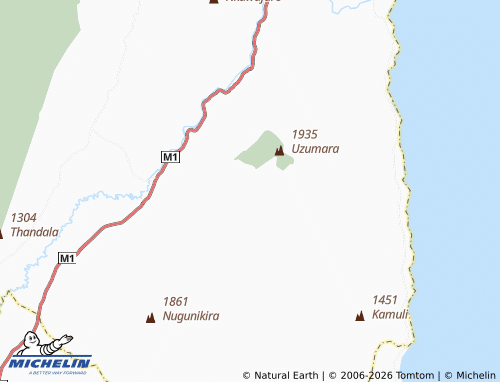 Mapa MICHELIN Visachi Mzumara - ViaMichelin