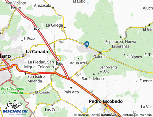 Mappa MICHELIN Coyotillos - ViaMichelin