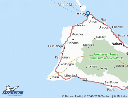 Mappa MICHELIN Poblacion - ViaMichelin