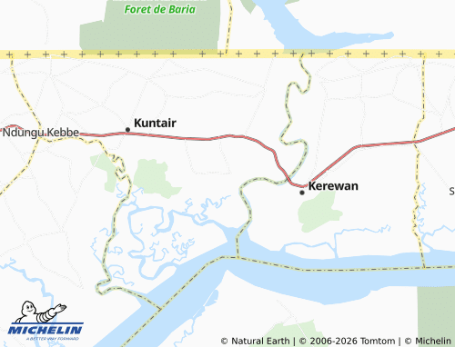 Mapa MICHELIN Karantaba - ViaMichelin