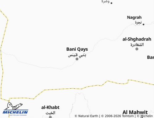 Mapa MICHELIN Bani Qays - ViaMichelin