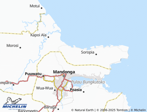 Mapa MICHELIN Nii Tanasa - ViaMichelin