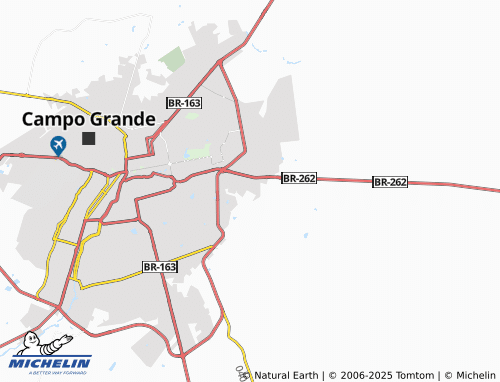 MICHELIN Maria Aparecida map - ViaMichelin