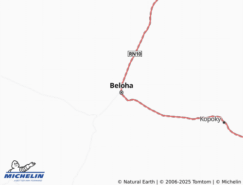 MICHELIN Beloha map - ViaMichelin