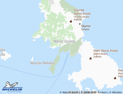 Carte MICHELIN Pefkos - ViaMichelin