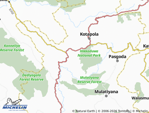 Mapa MICHELIN Pelawatta - ViaMichelin