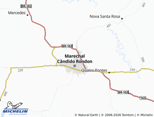 Mappa MICHELIN Alvorada - ViaMichelin