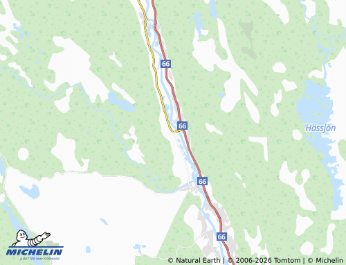 Mappa MICHELIN Åkra - ViaMichelin