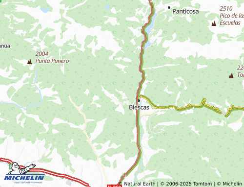 MICHELIN Betés map - ViaMichelin