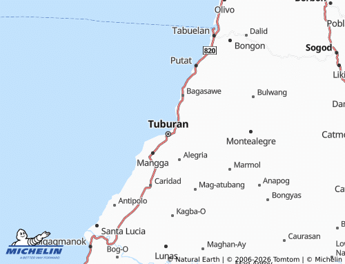 MICHELIN Barangay 1 map - ViaMichelin