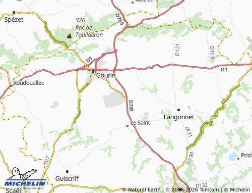 MICHELIN-Landkarte Bouthiry - ViaMichelin