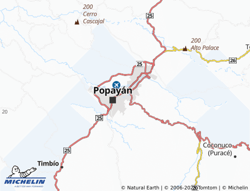 MICHELIN Estancia map - ViaMichelin