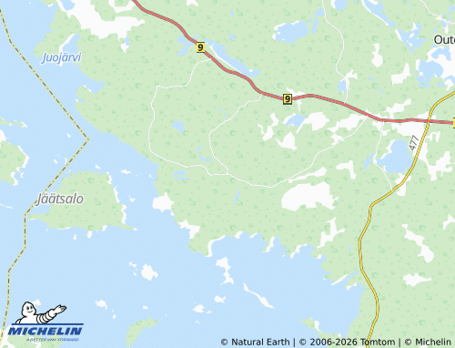 MICHELIN-Landkarte Maljasalmi - ViaMichelin