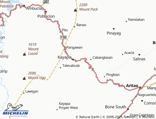 MICHELIN Castillo Village map - ViaMichelin