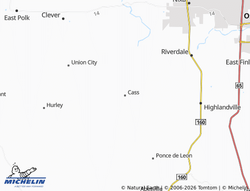 Mapa MICHELIN Cass - ViaMichelin