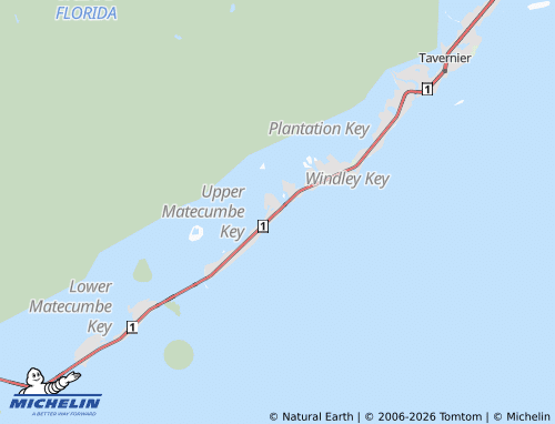 Mapa MICHELIN Islamorada - ViaMichelin