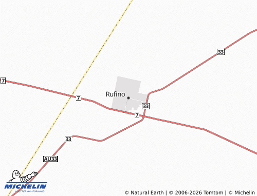 Carte MICHELIN Rufino - ViaMichelin