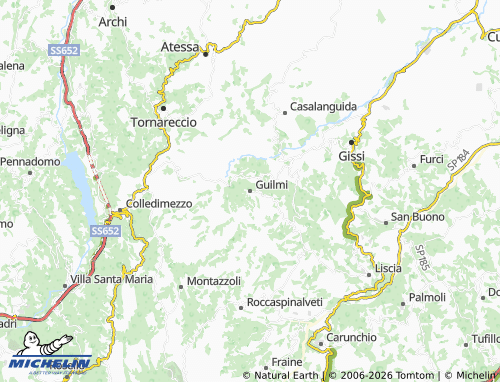 Mapa MICHELIN Guilmi - ViaMichelin