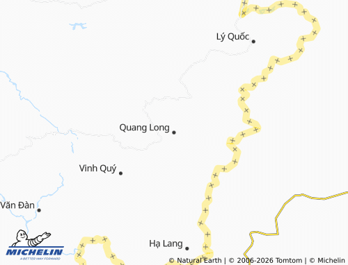 Mappa MICHELIN Quang Long - ViaMichelin