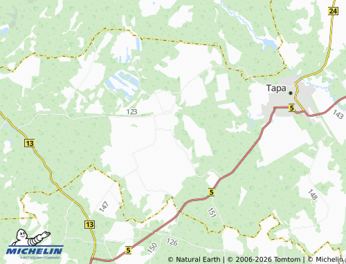 MICHELIN Pruuna map - ViaMichelin