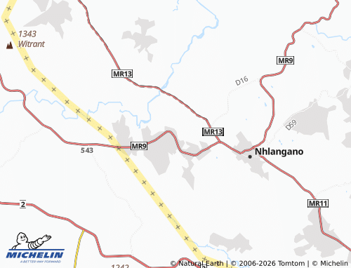 MICHELIN Mlambo map - ViaMichelin