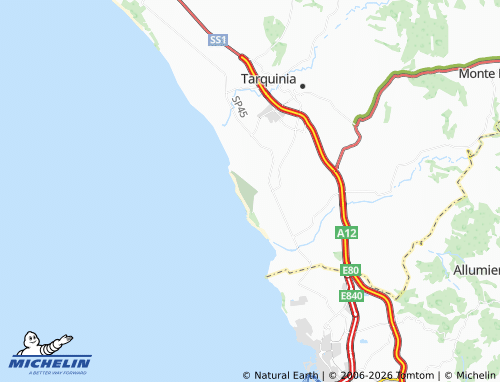 Mapa MICHELIN Saline - ViaMichelin