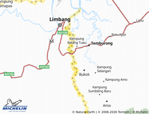 Mapa MICHELIN Kampung Buda-Buda - ViaMichelin
