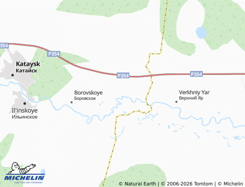 MICHELIN-Landkarte Gusinoye - ViaMichelin