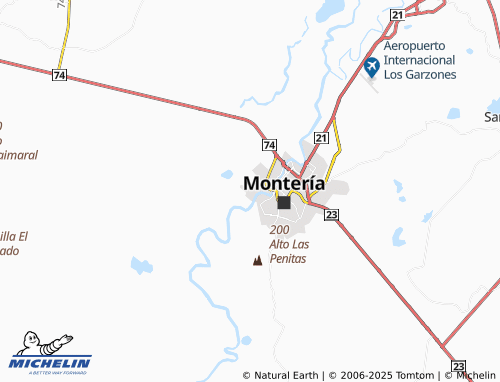 MICHELIN La Palma map - ViaMichelin